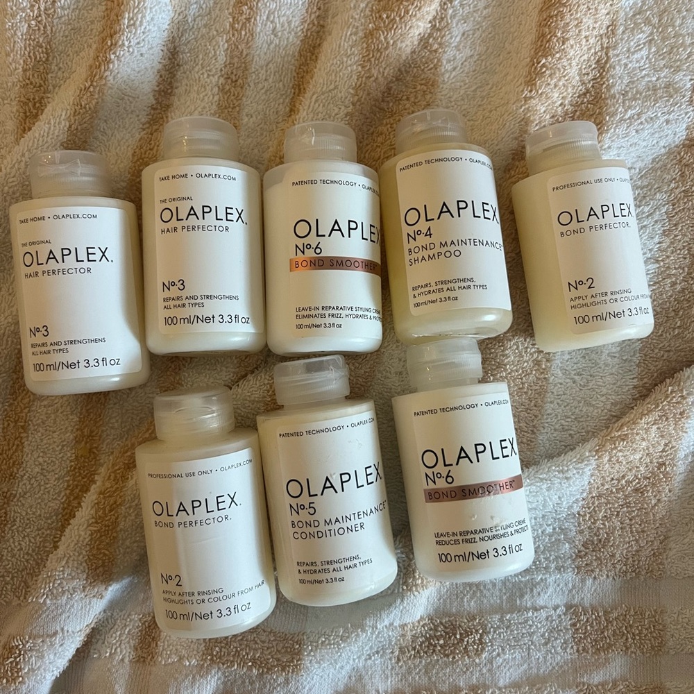 Olaplex lot of 8 x 100ml #2, #3, #4 #5 #6